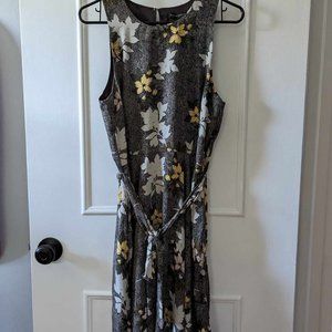 NWT Banana Republic Midi Floral Dress Size 10